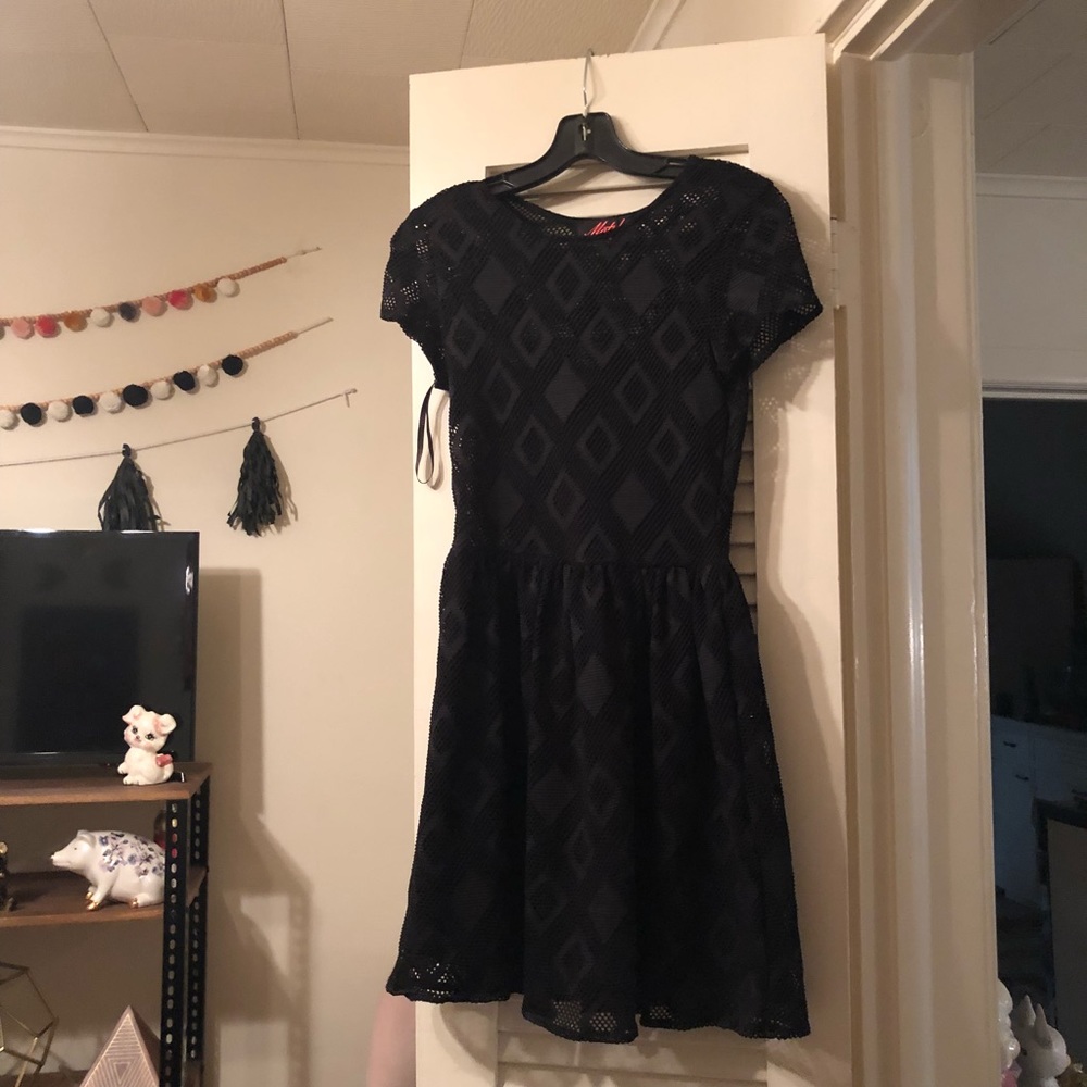 Brand new motel rocks geometric skater dress Sz S